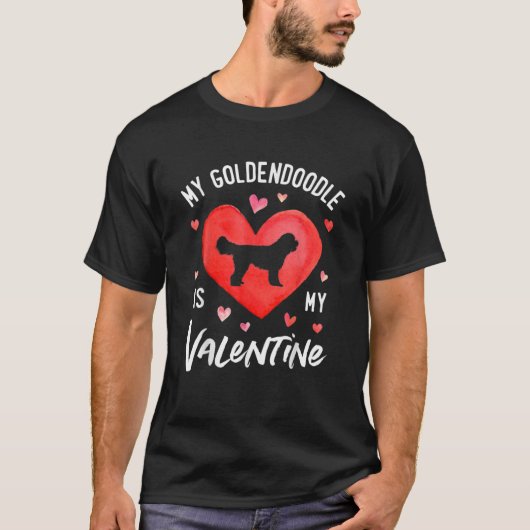 Mijn Goldendole is mijn Valentijn Valentijnsdag Do T-shirt (Voorkant)