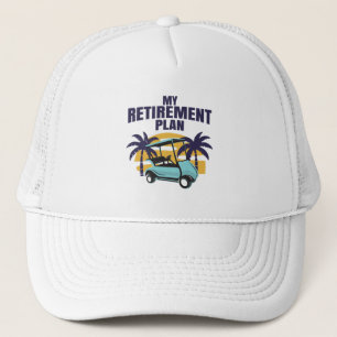 Mijn golfpensioenplan trucker pet