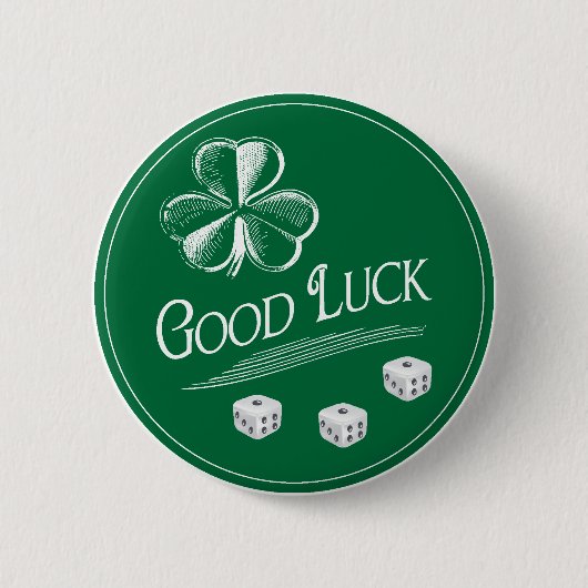 Mijn Good Luck Bunco Button (Voorkant)