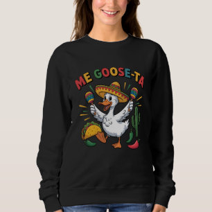 Mijn Goose-Ta Grappige Woordspeling Gans Mexicaans Trui