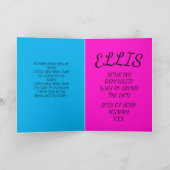 MIJN GORGEEUS SON/DAUGHTER Wenskaart Kaart (Binnen)