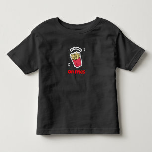 Mijn GPA loopt op frietschool lunchpauze t-shirt