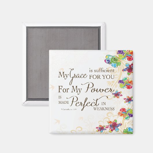 Mijn Grace is voldoende Magneet (Voorkant / Achterkant)