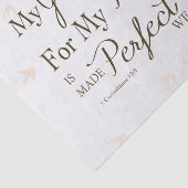 Mijn Grace is voldoende Tissuepapier (Detail)