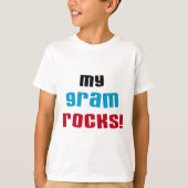 Mijn Gram Rocks T-shirts en geschenken (Voorkant)