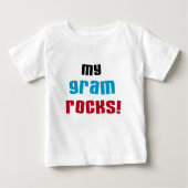 Mijn Gram Rocks T-shirts en geschenken (Voorkant)