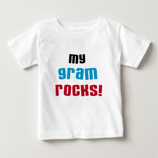 Mijn Gram Rocks T-shirts en geschenken (Voorkant)