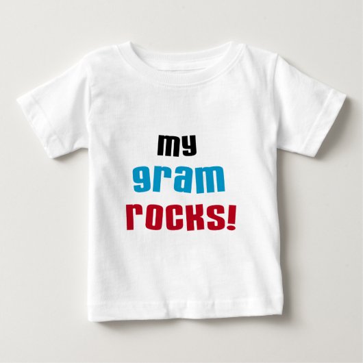 Mijn Gram Rocks T-shirts en geschenken (Voorkant)