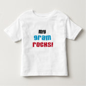 Mijn Gram Rocks T-shirts en geschenken (Voorkant)