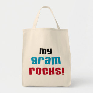 Mijn Gram Rocks T-shirts en geschenken Tote Bag