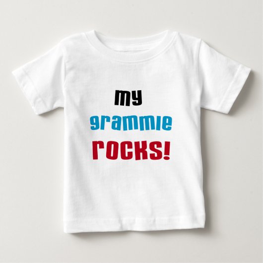 Mijn Grammie Rocks T shirten en cadeaus (Voorkant)