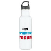 Mijn Grammie Rocks Waterfles (Voorkant)