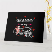 Mijn Grammy is mijn Valentijn - Valentijnsdag Gran Kaart (Gele Bloem)
