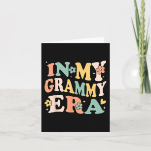 Mijn Grammy-tijdperk Funny Sarcasme Groovy Retro M Kaart