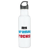 Mijn Grampa Rocks Waterfles (Voorkant)