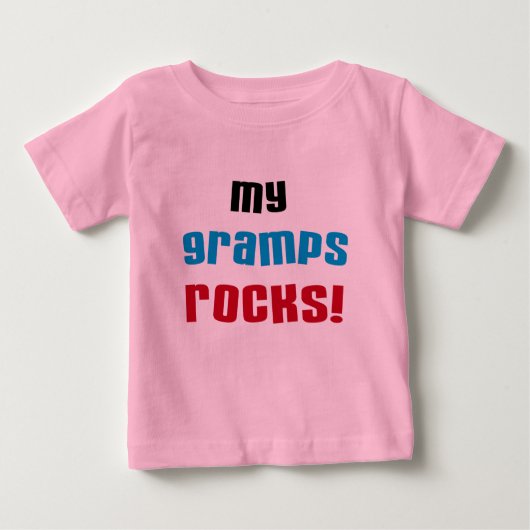 Mijn Gramps Rocks T-shirts en cadeautjes (Voorkant)