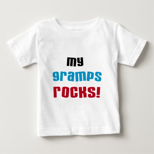 Mijn Gramps Rocks T-shirts en cadeautjes (Voorkant)
