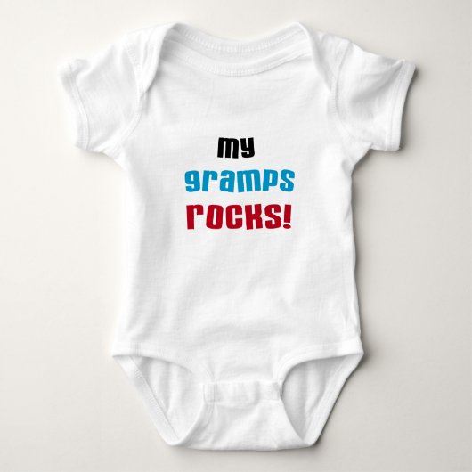 Mijn Gramps Rocks T-shirts en cadeautjes (Voorkant)