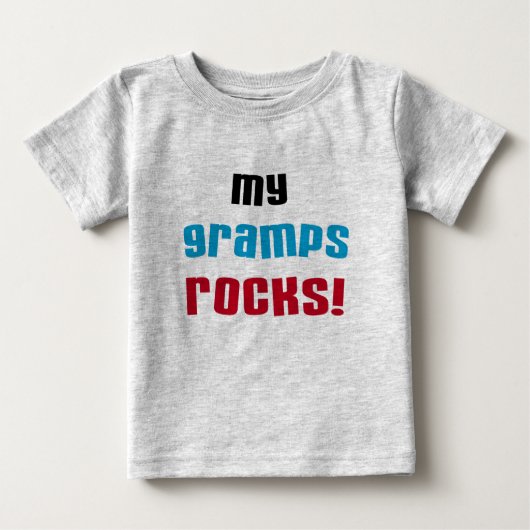 Mijn Gramps Rocks T-shirts en cadeautjes (Voorkant)