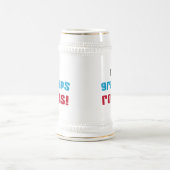 Mijn Gramps Rocks T-shirts en cadeautjes Bierpul (Center)