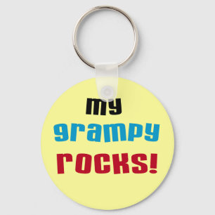 Mijn Grampy Rocks T shirten en geschenken Sleutelhanger