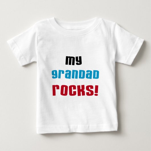Mijn Grandad Rocks T-shirts en cadeaus (Voorkant)