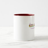 MIJN GRANDMA IS PRAKTISCH PERFECT OP ELKE MANIER.. TWEEKLEURIGE KOFFIEMOK (Center)