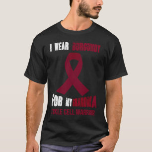 MIJN GRANDMA MIJN SICKLE CELL WARRIOR T-SHIRT