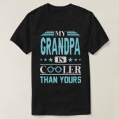 Mijn GRANDPA is koeler dan u T-shirt (Design voorkant)