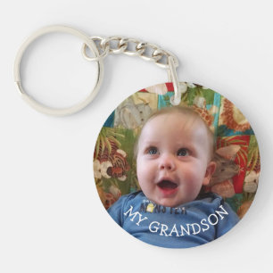 Mijn Grandson Fotocadeau Sleutelhanger