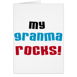 Mijn Granma Rocks T shirten en geschenken