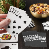 mijn grappen zijn vader grappen pokerkaarten (Insitu)