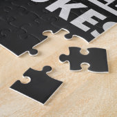 mijn grappen zijn vaders grappen legpuzzel (Zijkant)