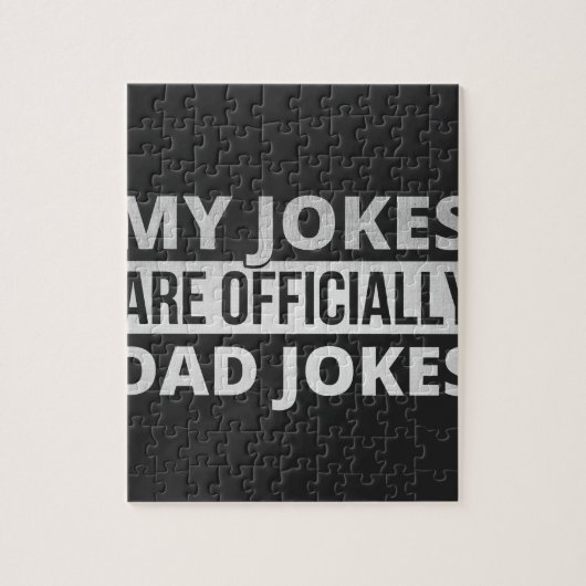 mijn grappen zijn vaders grappen legpuzzel (Verticaal)