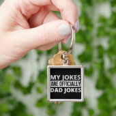mijn grappen zijn vaders grappen sleutelhanger (Hand)