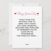 Mijn grappige homovriendje voor Valentijn Feestdagenkaart (Achterkant)