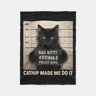 Mijn grappige kattenkruid het kat humor grap fleece deken