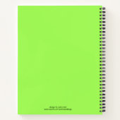 mijn grappige schetsboek krokodille cartoon notitieboek (Achterkant)