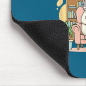 Mijn grappige therapeut gaf het op maar kat muismat (Hoek)