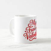 Mijn grappige Valentine Koffiemok (Voorkant links)