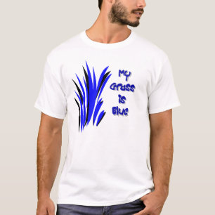 MIJN GRAS IS BLAUW T-SHIRT