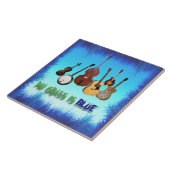 MIJN GRAS IS BLAUW TEGELTJE (Zijkant)