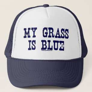 Mijn gras is blauw trucker pet