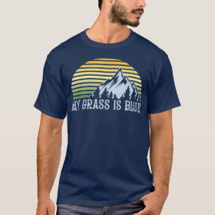 Mijn gras is blauwe Bluegrass Muziek T-shirt