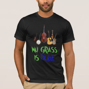 MIJN GRAS IS BLUE-T-SHIRT T-SHIRT