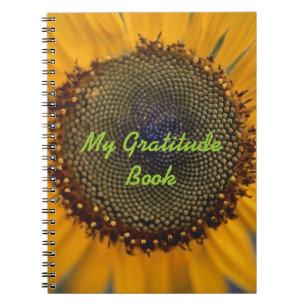 Mijn Gratis boek met zonnebloem Notitieboek
