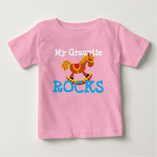 "Mijn grauntie Rocks!" Baby T-Shirt