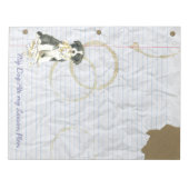 Mijn grens Collie Ate mijn Lesson Plan Notitieblok (Voorkant)