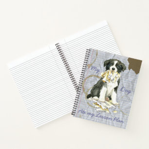 Mijn grens Collie Ate mijn Lesson Plan Notitieboek
