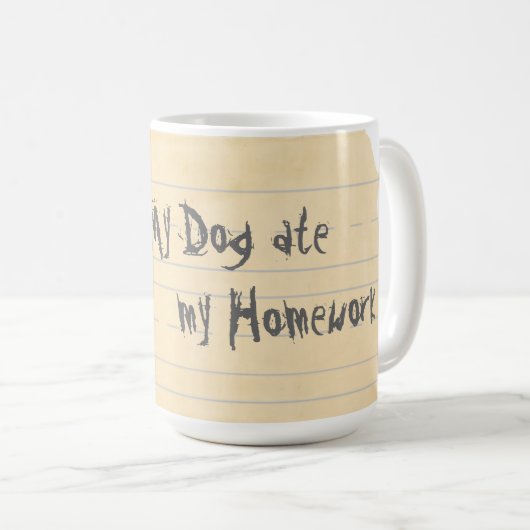 Mijn grenswerper op mijn thuiswerk koffiemok (Voorkant rechts)